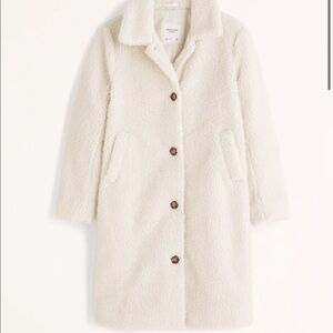 Abercrombie XS SHERPA Mod Coat